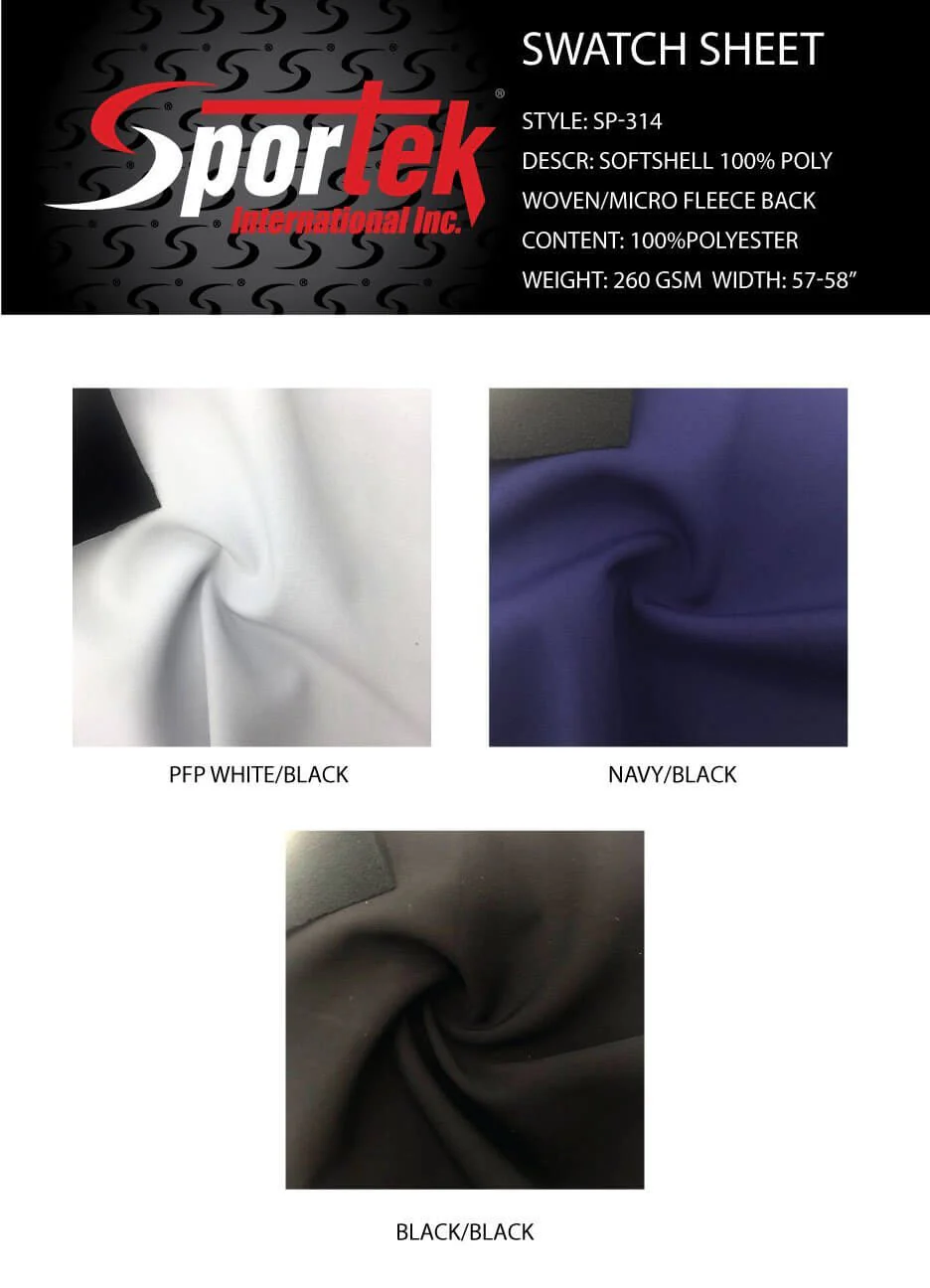 SP-314 Sportek Softshell with Woven Face - Image 4