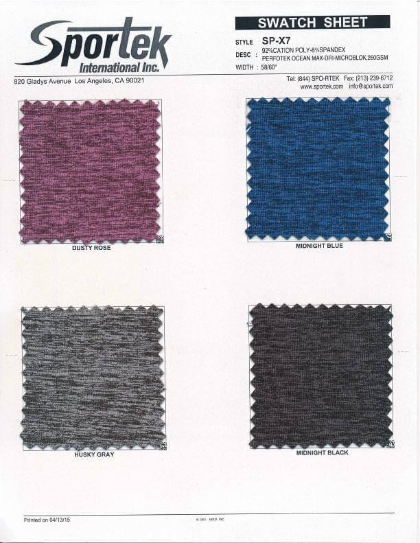 SP-X7 Perfotek Ocean MAXDRI MICROBLOK Jersey - Image 5